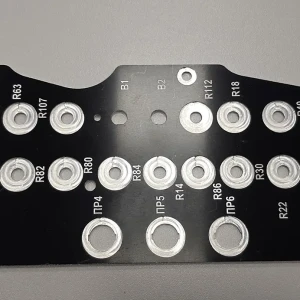 Панели из алюминия — Панель с фрезеровкой — фото